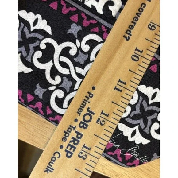 Vera Bradley Retired Hipster Canterberry Magenta Purse Bag Quilted Handles Quilt - Picture 7 of 7